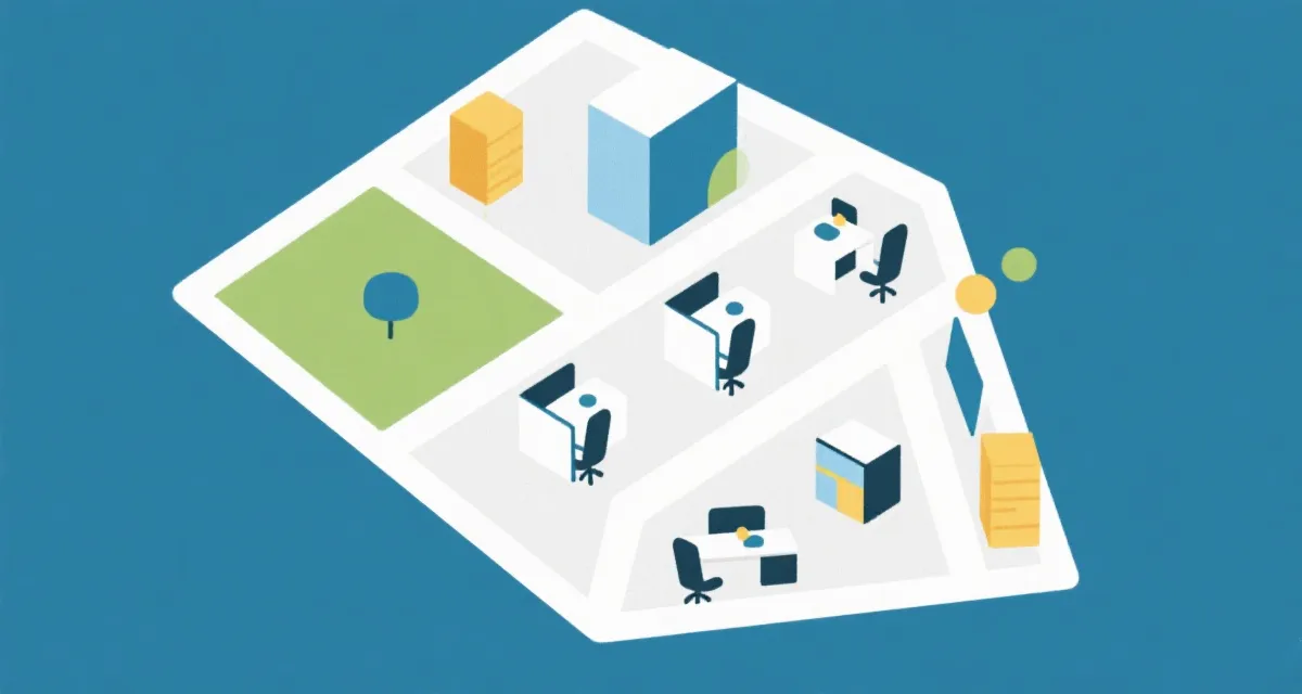 办公地址示意图