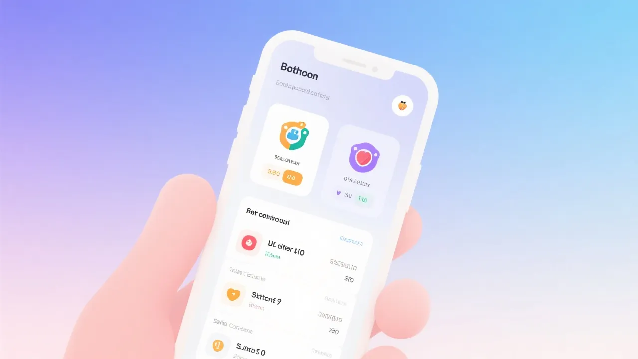 移动端信息与工具示意图